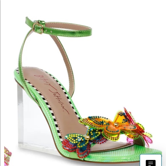 Betsey Johnson Gordon Wedge - Picture 2 of 6